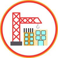 Construction Site Vector Icon Design