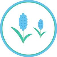 Hyacinth Vector Icon Design