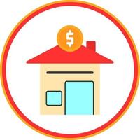 Mortgage Loan Vector Icon Design