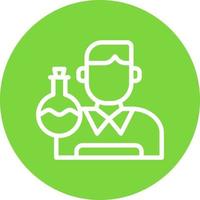 Scientist Vector Icon Design