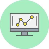 Seo Monitoring   Vector Icon