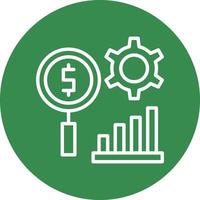 Valuation Vector Icon Design