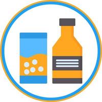 Alcoholic Drink Vector Icon Design