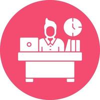 Workplace Vector Icon Design