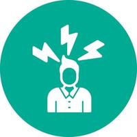 Headache Vector Icon Design