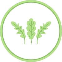 Arugula Vector Icon Design