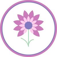 Chive Blossoms Vector Icon Design