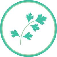 diseño de icono de vector de cilantro