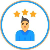 Best Employee Vector Icon Design