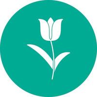 Tulip Vector Icon Design