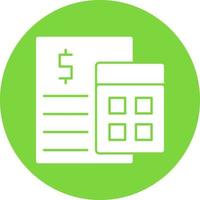 Accountant Vector Icon Design