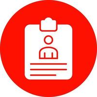 Identifier Vector Icon Design