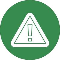Caution Vector Icon Design