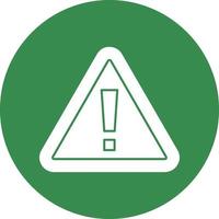 Caution Vector Icon Design