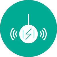 Wireless Charging Vector Icon Design