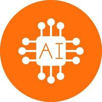 Artifical Intelligence Vector Icon Design