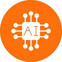 Artifical Intelligence Vector Icon Design