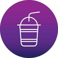 Cold Drink Vector Icon