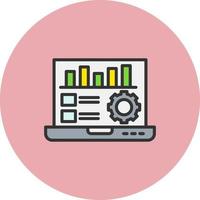 Data Driven Vector Icon