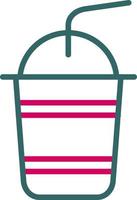 Cold Drink Vector Icon