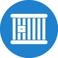 Prison Cell Vector Icon Design