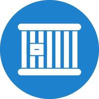 Prison Cell Vector Icon Design