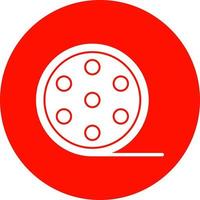 Film Reel Vector Icon Design