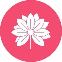 Lotus Flower Vector Icon Design