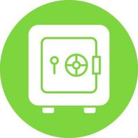 Safe Deposite Vector Icon Design