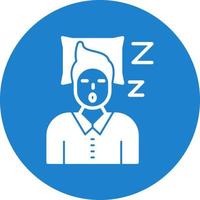 Tired Vector Icon Design