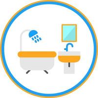 Bathroom Vector Icon Design