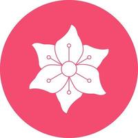 Gladiolus Vector Icon Design