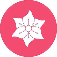 Gladiolus Vector Icon Design