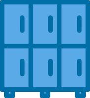 Locker Vector Icon Design