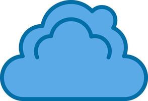 diseño de icono de vector de nube