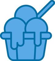 Ice Cream Vector Icon Design