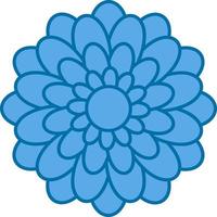 Chrysanthemum Vector Icon Design