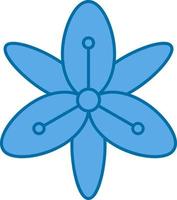 Tiger Lily Vector Icon Design