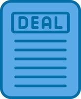 Deal Vector Icon Design