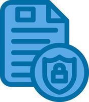 Privacy Policy Vector Icon Design