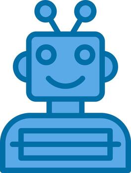 Robotics Engineering Vector Icon Design