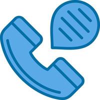 Phone Call Vector Icon Design