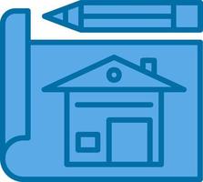 House Plan Vector Icon Design