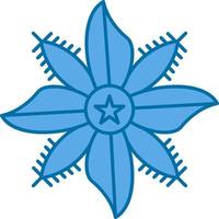 Borage Vector Icon Design