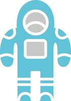 icono de vector de traje de astronauta