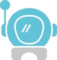 Astronaut Helmet Vector Icon