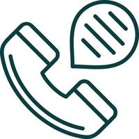 Phone Call Vector Icon Design