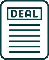 Deal Vector Icon Design