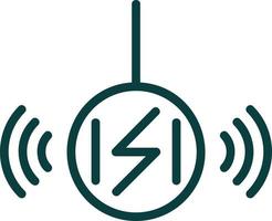 Wireless Charging Vector Icon Design