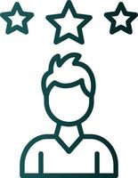 Rating Vector Icon Design